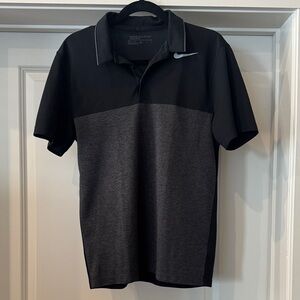 Nike Men's Golf Polo in Black and Gray